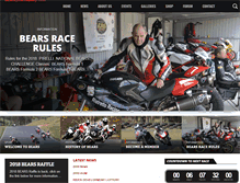 Tablet Screenshot of ozbearsracing.com